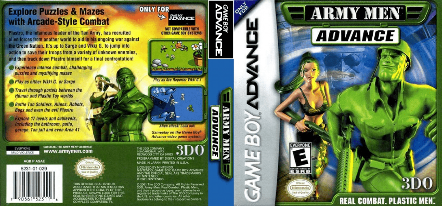 Army Men Advance — box-texture (US)
