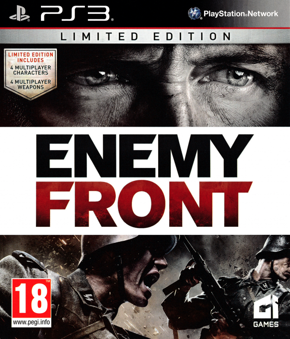 Enemy Front box art