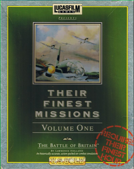 Their Finest Missions - Volume 1 box art