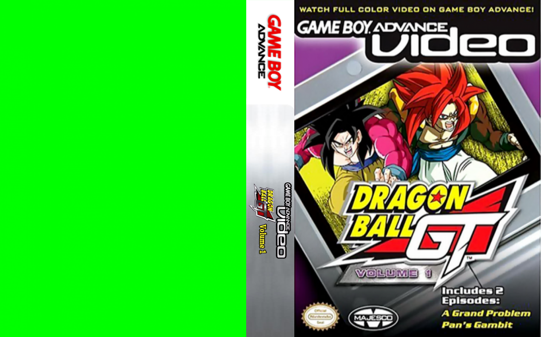 Game Boy Advance Video - Dragon Ball Gt - Volume 1 — box-texture (CUS)