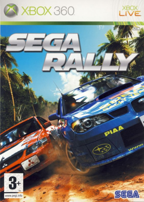 Sega Rally Revo — box-2D (EU)