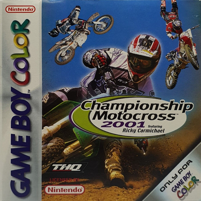 Championship Motocross 2001 featuring Ricky Carmic — box-2D (EU)