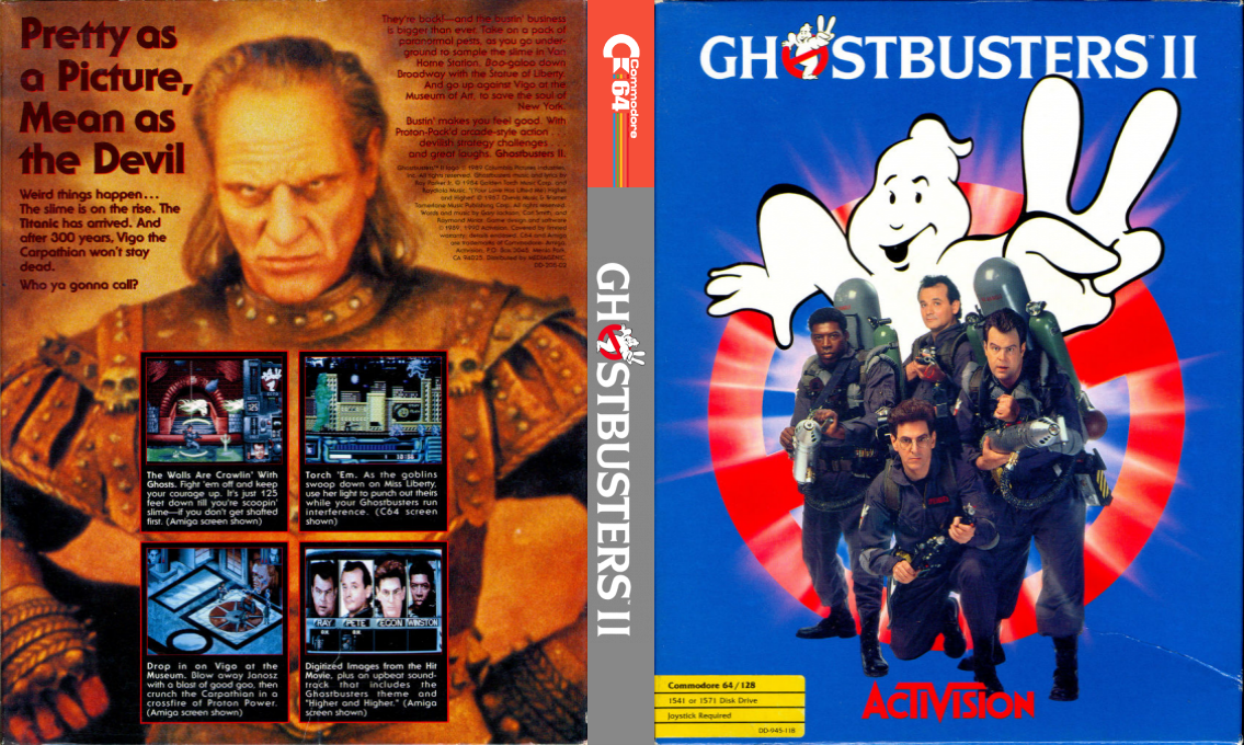 Ghostbusters 2 — box-texture (US)