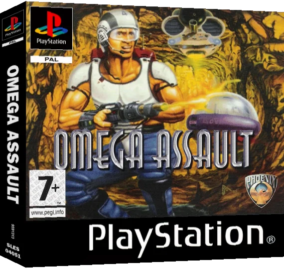 Omega Assault — box-3D (EU)