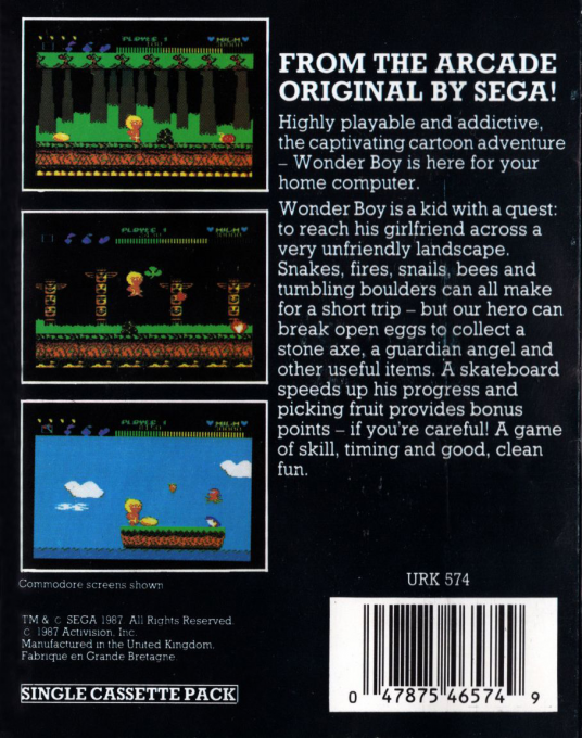 Wonder Boy — box-2D-back (EU)