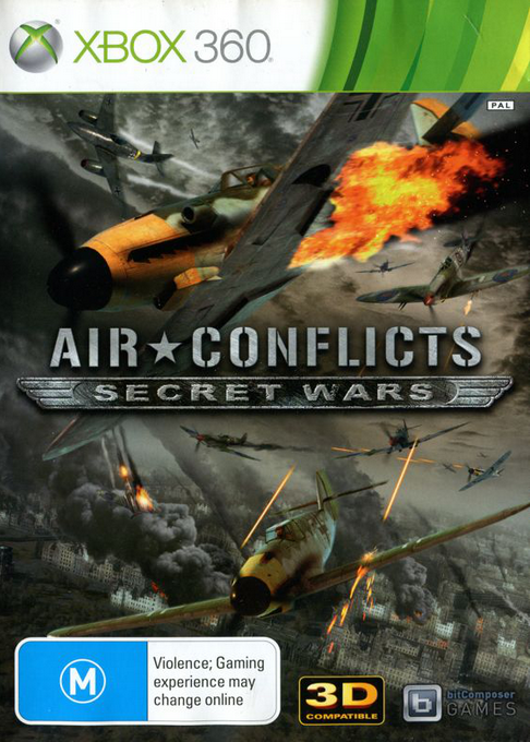 Air Conflicts - Secret Wars box art