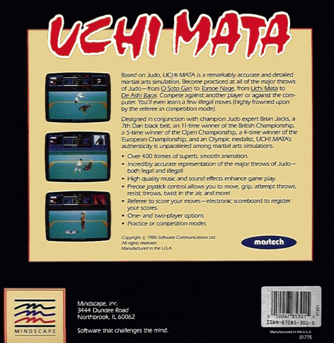 Uchi Mata — box-2D-back (US)