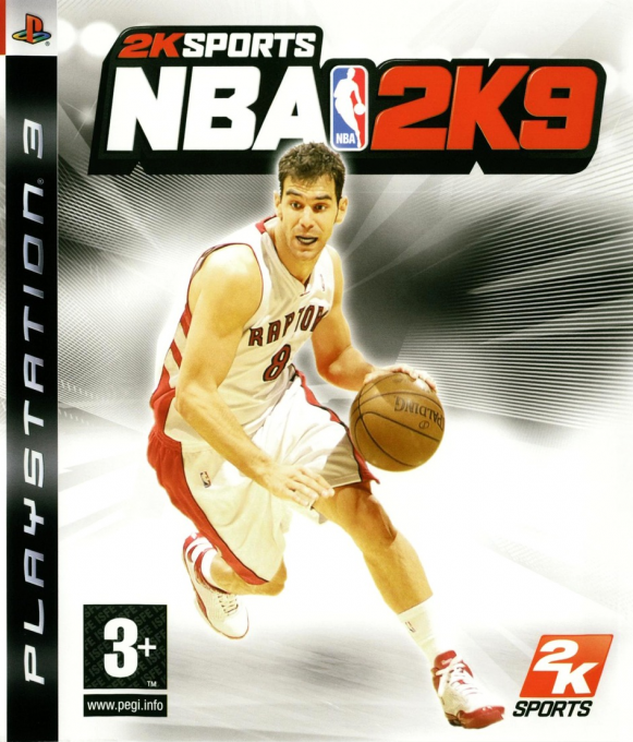 NBA 2K9 — box-2D (SP)