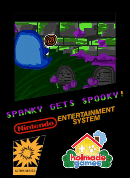 Spanky Gets Spooky! box art