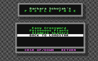 The Puzzle Page #186 — ss (WOR)
