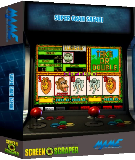 Super Gran Safari — box-3D (SS)
