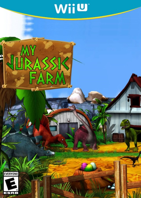 My Jurassic Farm box art