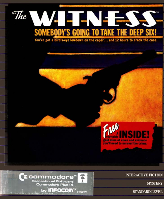 Witness, The box art