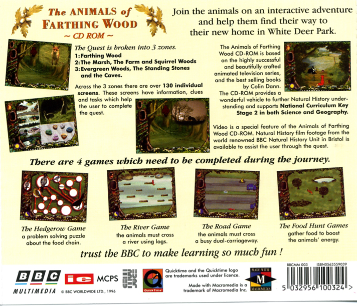The Animals Of Farthing Wood — box-2D-back (CUS)