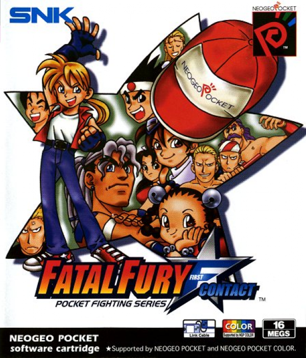 Fatal Fury - First Contact - Pocket Fighting Series — box-2D (EU)