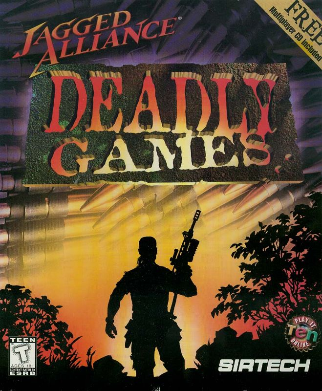 Jagged Alliance - Deadly Games box art