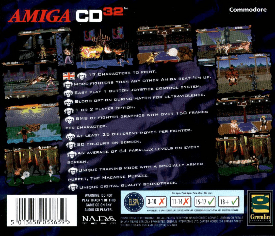 Shadow Fighter — box-2D-back (WOR)