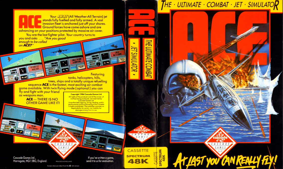 ACE - Air Combat Emulator — box-texture (UK)