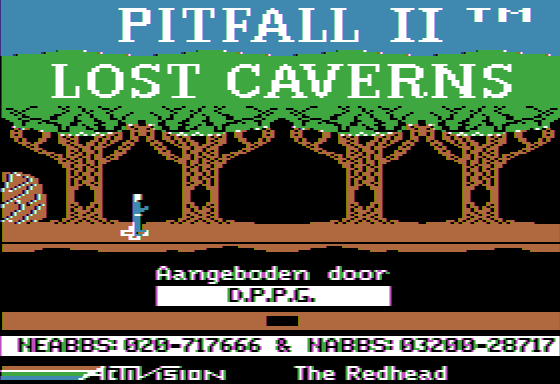 Pitfall 2 - Lost Caverns — sstitle (US)