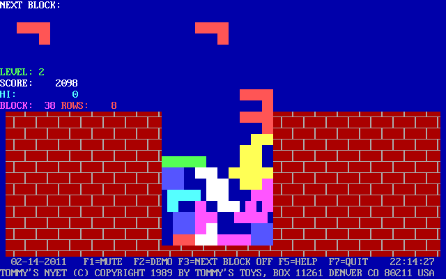 Tommy's Nyet — ss (WOR)