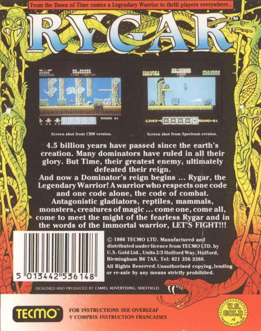 Rygar — box-2D-back (EU)