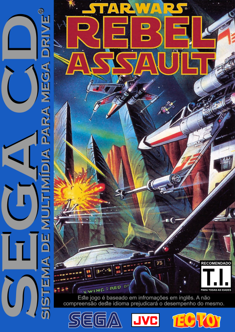 Star Wars - Rebel Assault — box-2D (BR)