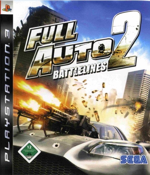 Full Auto 2 - Battlelines — box-2D (DE)