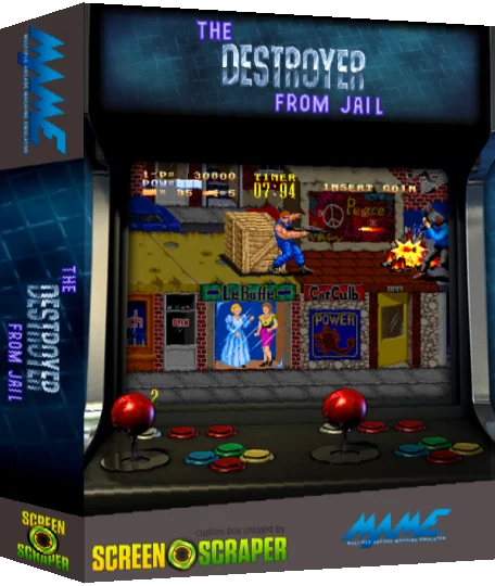 The Destroyer From Jail — box-3D (SS)