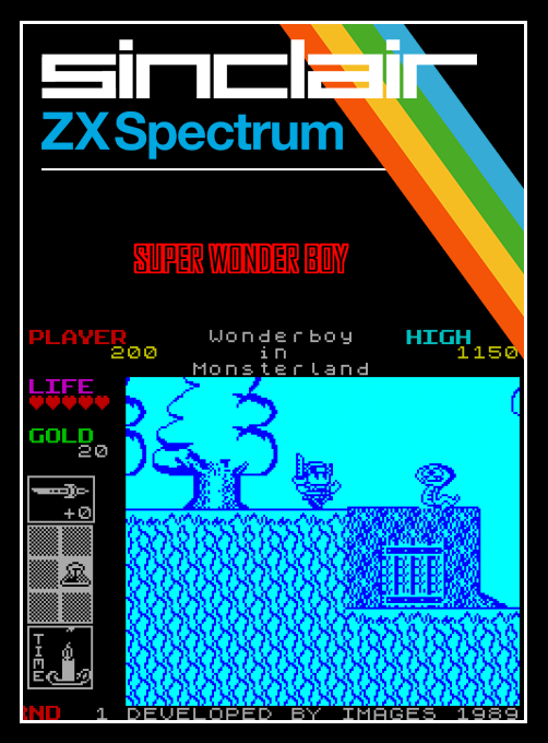 Super Wonder Boy — box-2D (SS)