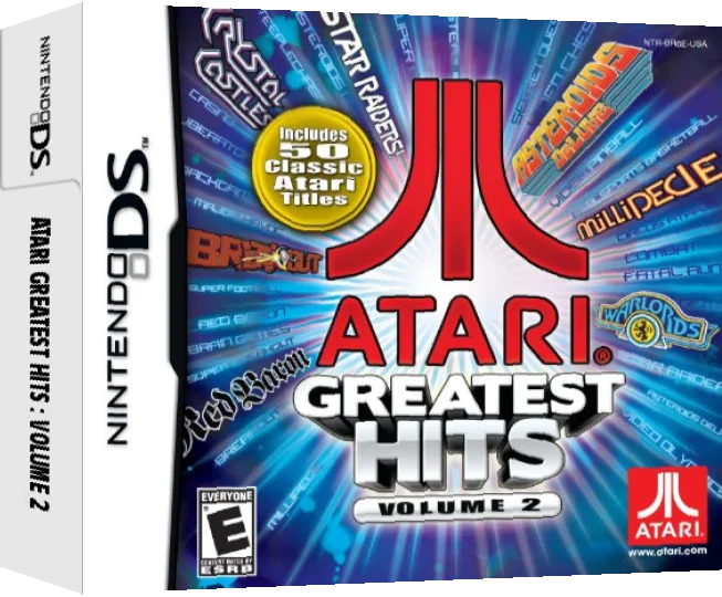 Atari Greatest Hits - Volume 2 — box-3D (US)