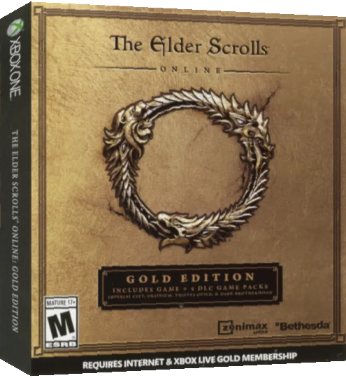 Elder Scrolls Online - Gold Edition, The — box-3D (US)