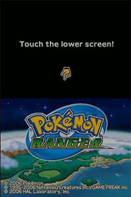 Pokemon Ranger — sstitle (WOR)
