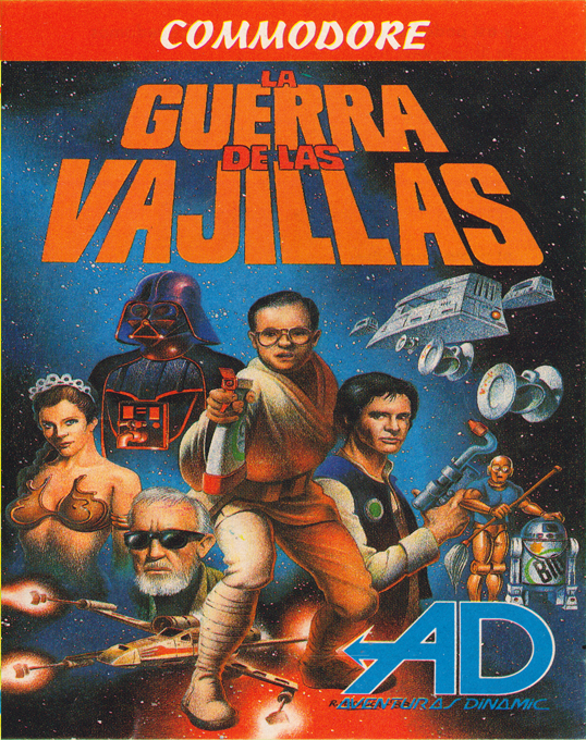 Guerra De Las Vajillas, La box art