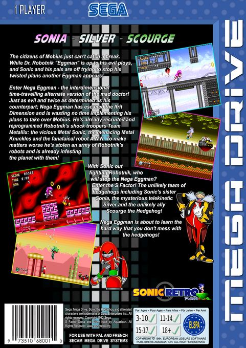 The S Factor : Sonia and Silver — box-2D-back (EU)