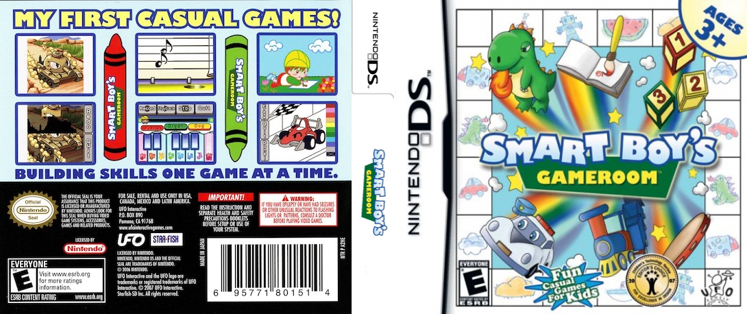 Smart Boy's Gameroom — box-texture (US)