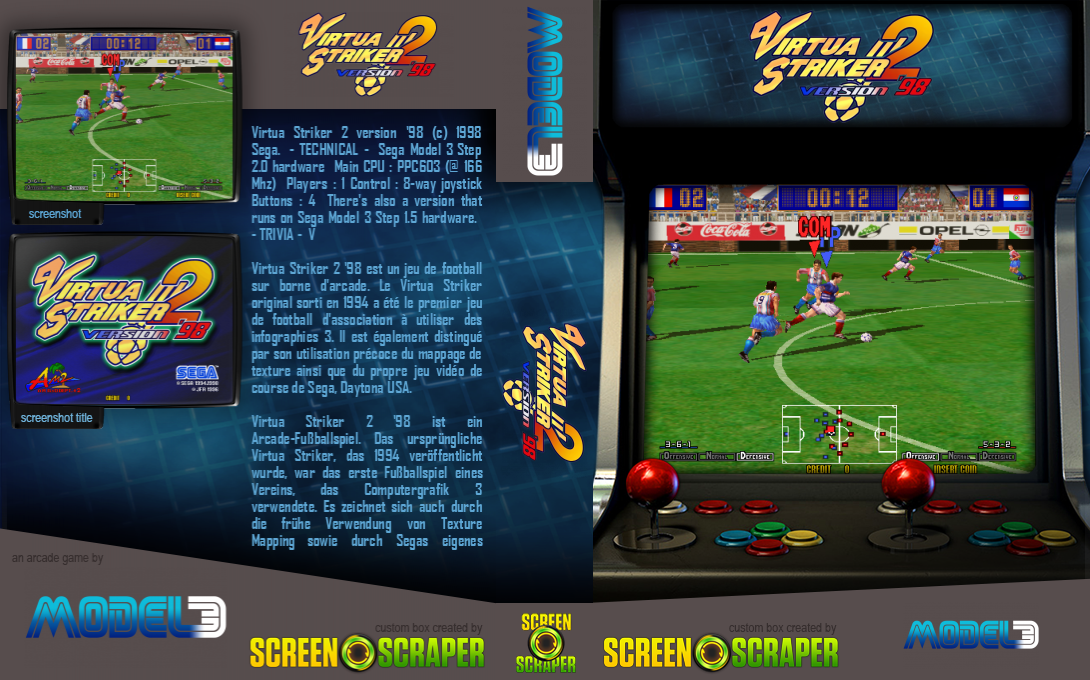 Virtua Striker 2 '98 — box-texture (SS)
