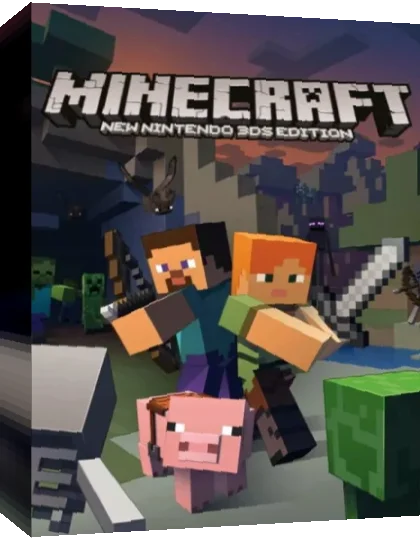 Minecraft - New Nintendo 3DS Edition — box-3D (US)
