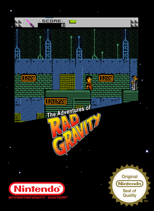Adventures of Rad Gravity, The — box-2D (SS)