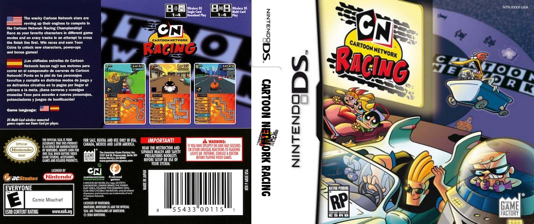 Cartoon Network Racing — box-texture (US)