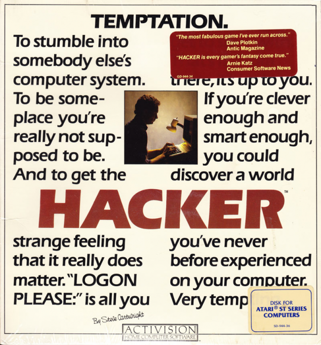 Hacker box art