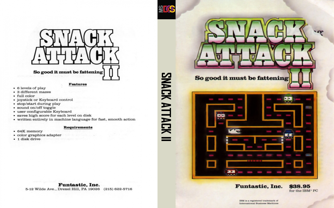 Snack Attack 2 — box-texture (US)
