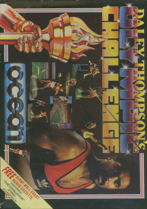Daley Thompson's Olympic Challenge box art
