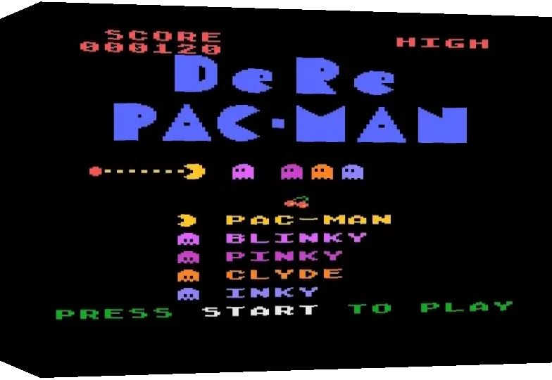 De Re Pac-man — box-3D (WOR)