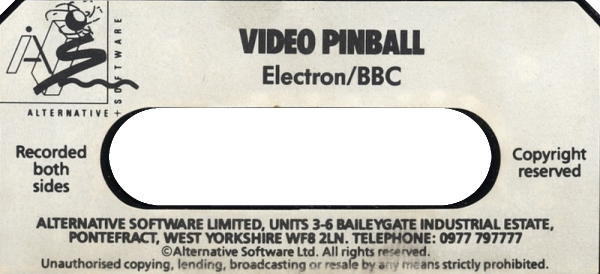 Video Pinball — support-texture (WOR)