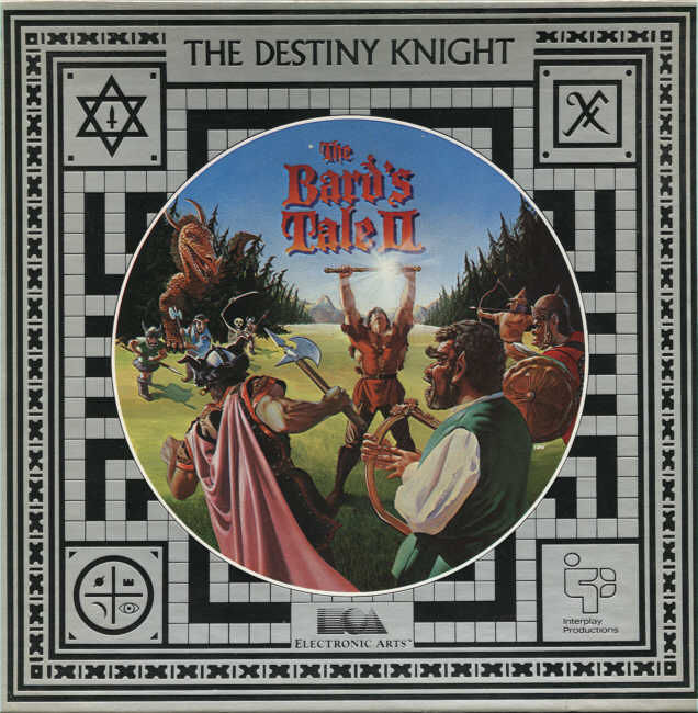 Bard's Tale 2 - The Destiny Knight, The box art