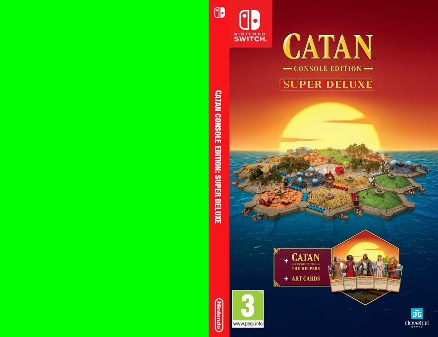 Catan Console Edition - Super Deluxe — box-texture (EU)