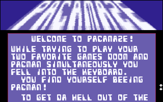 Pacamaze box art