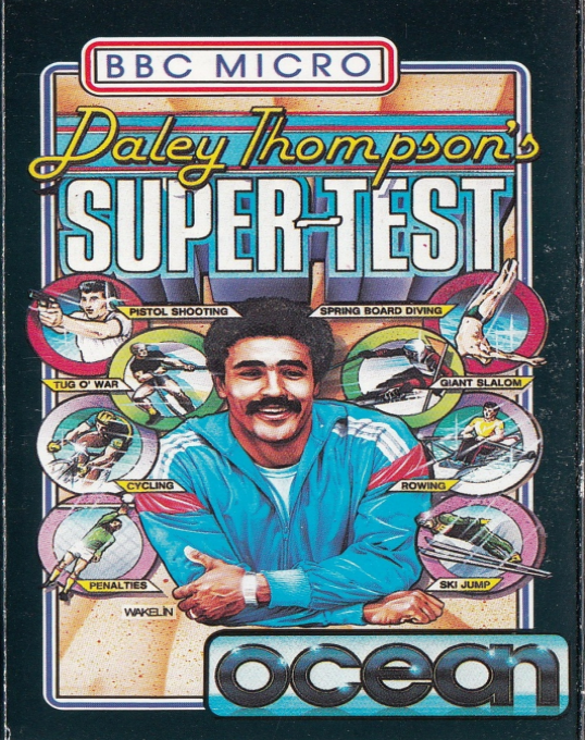 Daley Thompson's Super Test box art