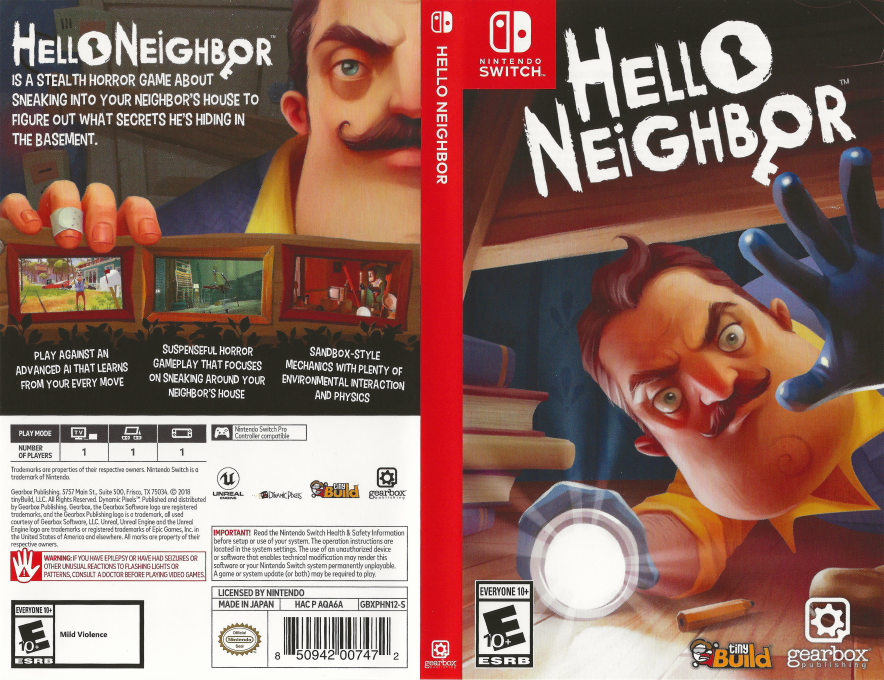 Hello Neighbor — box-texture (US)