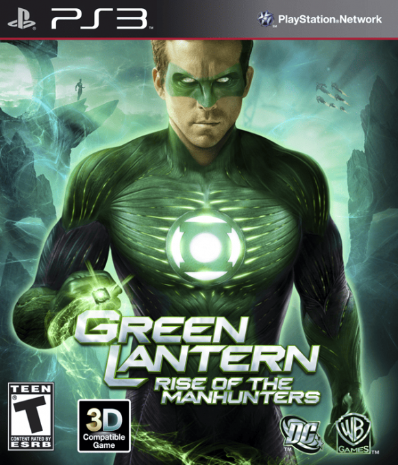 Green Lantern - Rise of the Manhunters box art